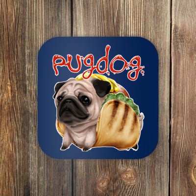 Pug Dog Funny Food Coaster