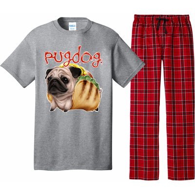 Pug Dog Funny Food Pajama Set