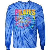 Pilates Don't Fart Fitness Exercise Training Contrology Funny Gift Tie-Dye Long Sleeve Shirt