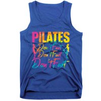 Pilates Don't Fart Fitness Exercise Training Contrology Funny Gift Tank Top