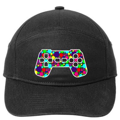Polka Dots Gamer International Dot Day 7-Panel Snapback Hat