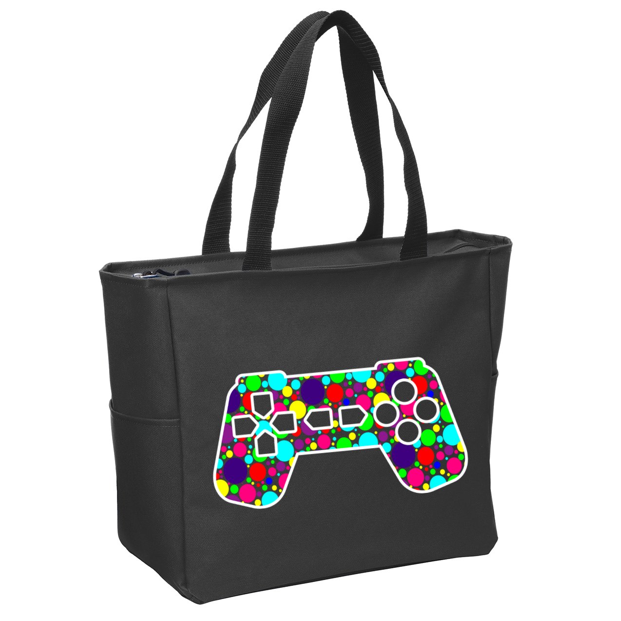 Polka Dots Gamer International Dot Day Zip Tote Bag