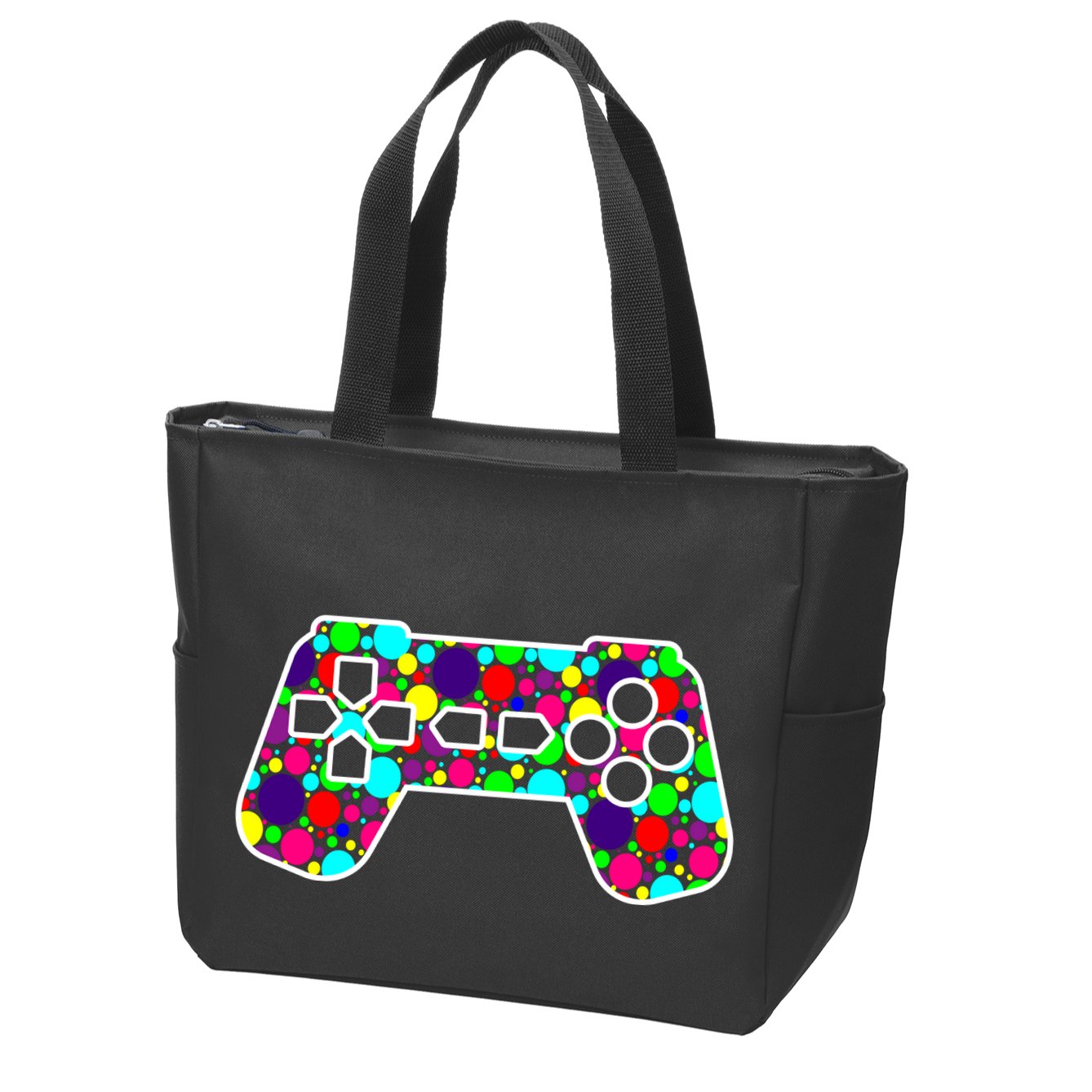 Polka Dots Gamer International Dot Day Zip Tote Bag