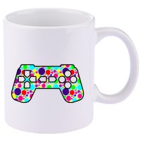Polka Dots Gamer International Dot Day 11oz C Handle Ceramic Mug