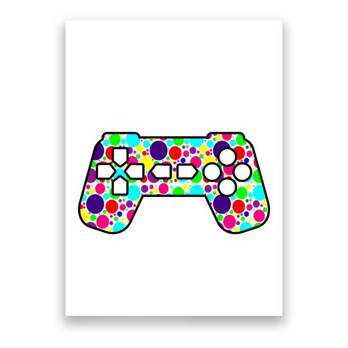 Polka Dots Gamer International Dot Day Poster