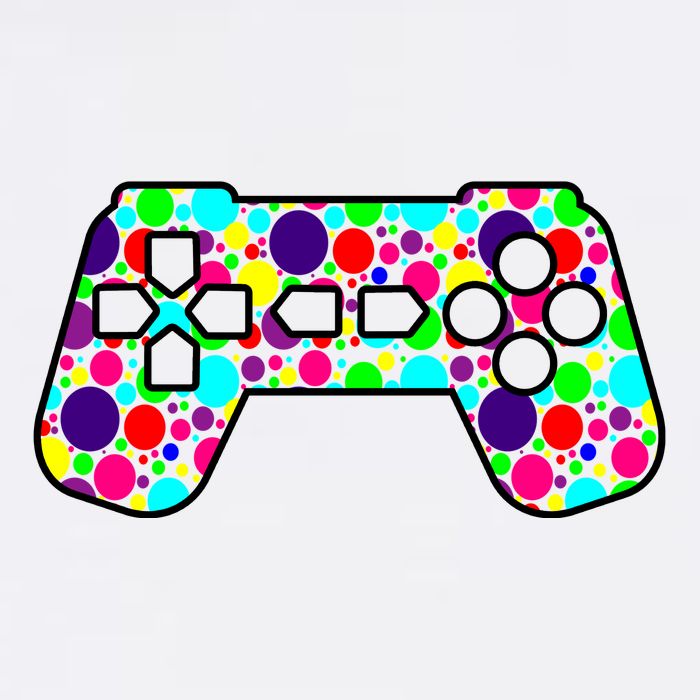 Polka Dots Gamer International Dot Day Poster