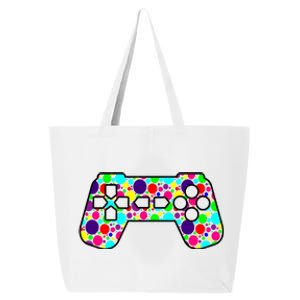 Polka Dots Gamer International Dot Day 25L Jumbo Tote