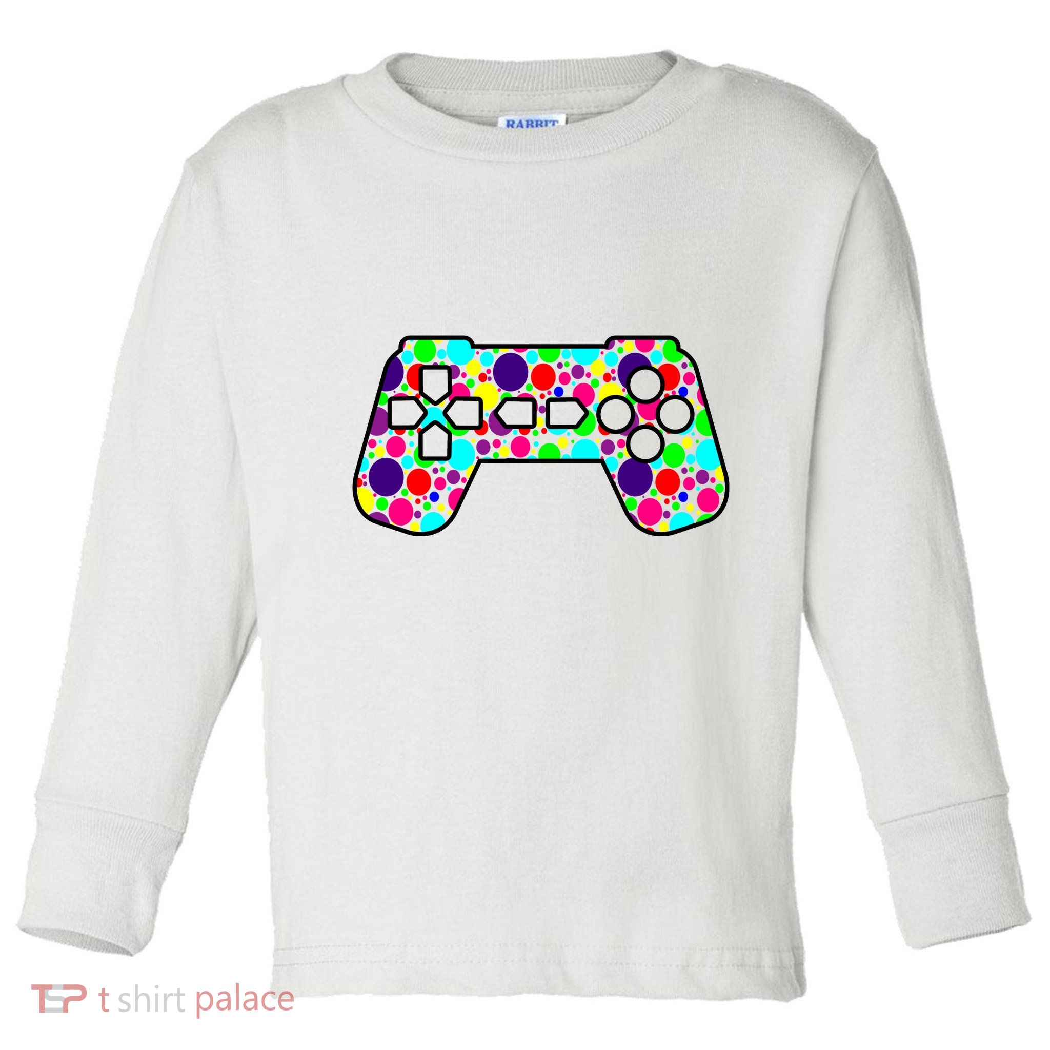 Polka Dots Gamer International Dot Day Toddler Long Sleeve Shirt
