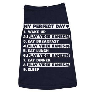 Perfect Day Gamer For Teen Brother Video Games Funny Doggie Tank