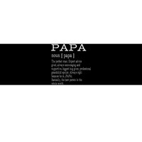 Papa Definition Grandpa Fathers Day Gifts Men Bumper Sticker