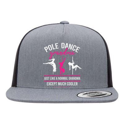 Pole Dance Grandma Dancer Mother's Day Pole Fitness Flat Bill Trucker Hat