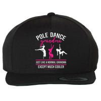 Pole Dance Grandma Dancer Mother's Day Pole Fitness Wool Snapback Cap