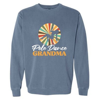 Pole Dance Grandma Pole Fitness Mother's Day Dancer Gift Garment-Dyed Sweatshirt