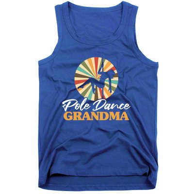 Pole Dance Grandma Pole Fitness Mother's Day Dancer Gift Tank Top