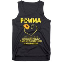 Pawma Definition Grandma Paw Mama Gift Funny For Dog Lovers  Tank Top