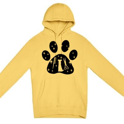 Paw Dog Groomer Premium Pullover Hoodie