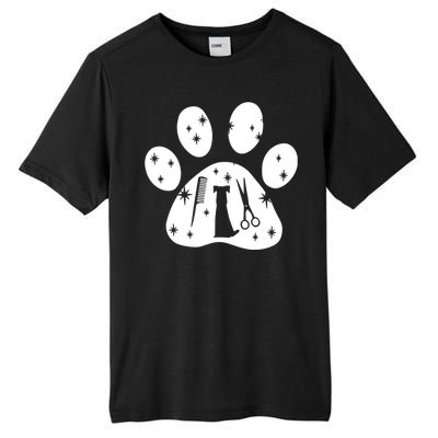 Paw Dog Groomer Tall Fusion ChromaSoft Performance T-Shirt