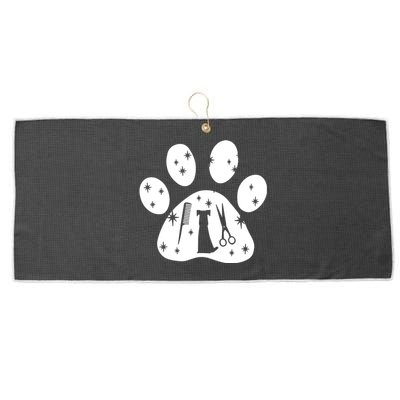 Paw Dog Groomer Large Microfiber Waffle Golf Towel