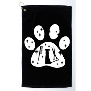 Paw Dog Groomer Platinum Collection Golf Towel