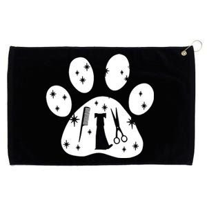 Paw Dog Groomer Grommeted Golf Towel