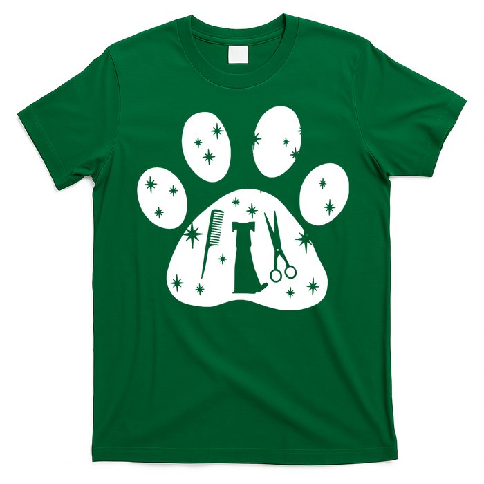 Paw Dog Groomer T-Shirt