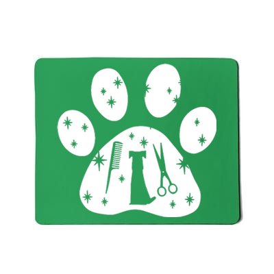 Paw Dog Groomer Mousepad