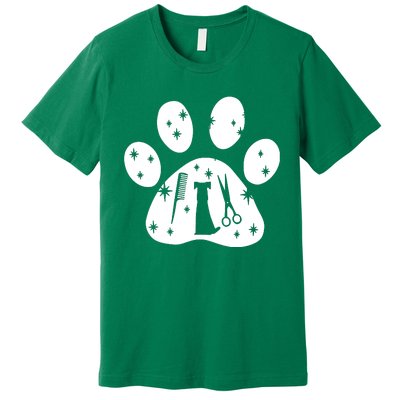 Paw Dog Groomer Premium T-Shirt