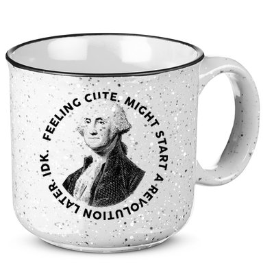 PresidentS Day George Washington Founding Feeling Cute 15oz Campfire Ceramic Mug