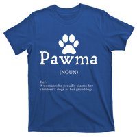 Pawma Definition Gift Funny Grandma Of Dogs Or Granddogs Funny Gift T-Shirt