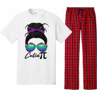 Pi Day Girl Wo Funny Math Teacher Cutie Pi Pajama Set