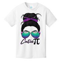 Pi Day Girl Wo Funny Math Teacher Cutie Pi Kids T-Shirt