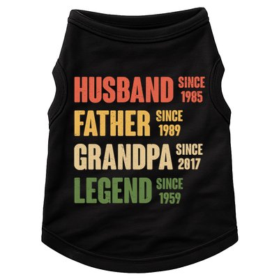 Personalized Dad Grandpa Gift Fathers Day Custom Doggie Tank