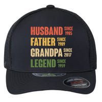 Personalized Dad Grandpa Gift Fathers Day Custom Flexfit Unipanel Trucker Cap