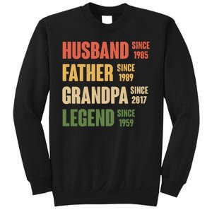 Personalized Dad Grandpa Gift Fathers Day Custom Sweatshirt