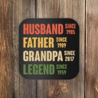 Personalized Dad Grandpa Gift Fathers Day Custom Coaster