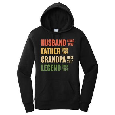 Personalized Dad Grandpa Gift Fathers Day Custom Women's Pullover Hoodie