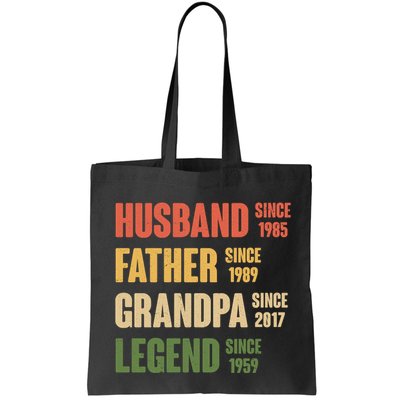 Personalized Dad Grandpa Gift Fathers Day Custom Bag