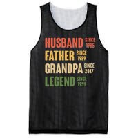 Personalized Dad Grandpa Gift Fathers Day Custom Mesh Reversible Basketball Jersey Tank