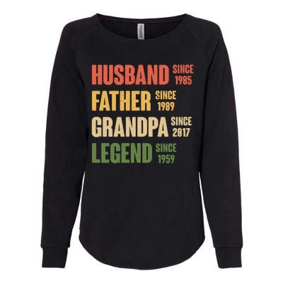 Personalized Dad Grandpa Gift Fathers Day Custom Womens California Wash Sweatshirt