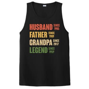 Personalized Dad Grandpa Gift Fathers Day Custom PosiCharge Competitor Tank