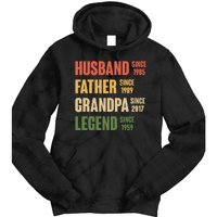 Personalized Dad Grandpa Gift Fathers Day Custom Tie Dye Hoodie