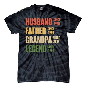 Personalized Dad Grandpa Gift Fathers Day Custom Tie-Dye T-Shirt