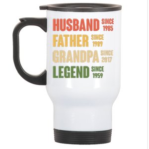 Personalized Dad Grandpa Gift Fathers Day Custom Stainless Steel Travel Mug