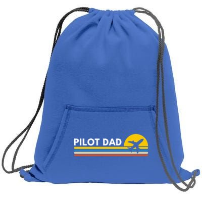 Pilot Dad Gift Sweatshirt Cinch Pack Bag