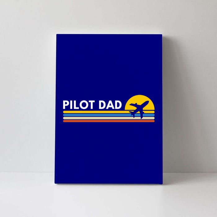 Pilot Dad Gift Canvas