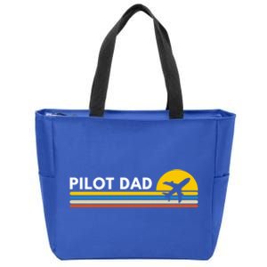 Pilot Dad Gift Zip Tote Bag