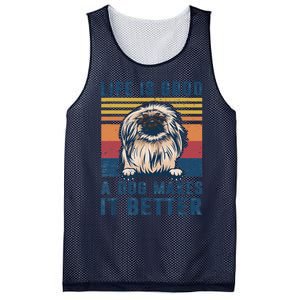 Pekingese Dog Gifts Funny Pekingese Dog Dad Mom Women Mesh Reversible Basketball Jersey Tank