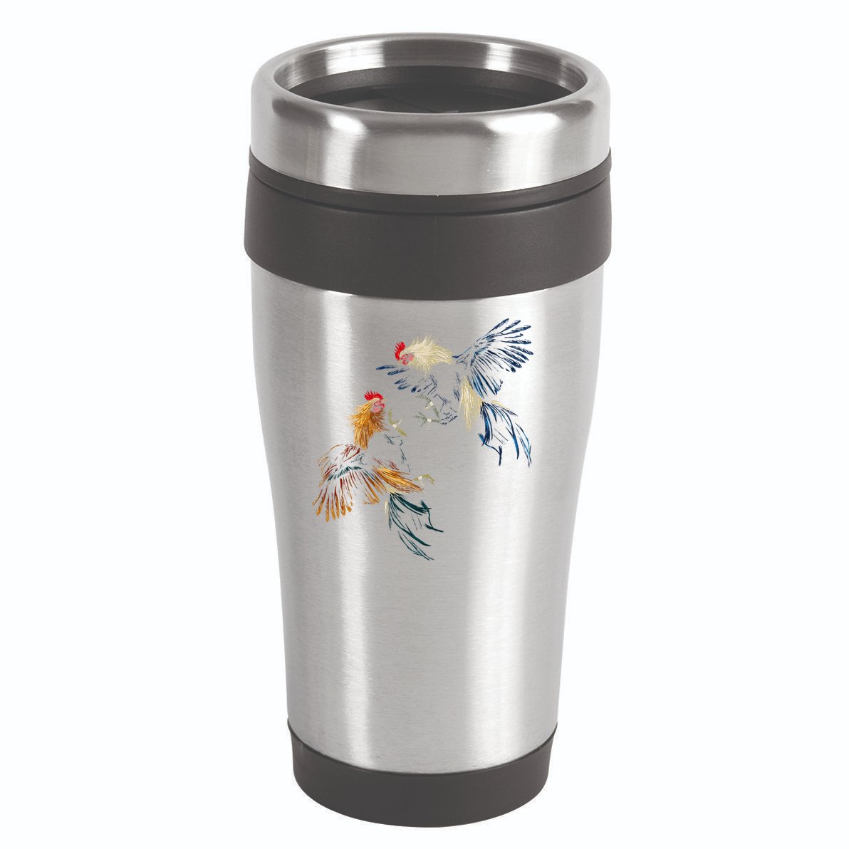 Peleas De Gallos Cockfighter Game Fowl Cockfighting Rooster 16oz Travel Tumbler