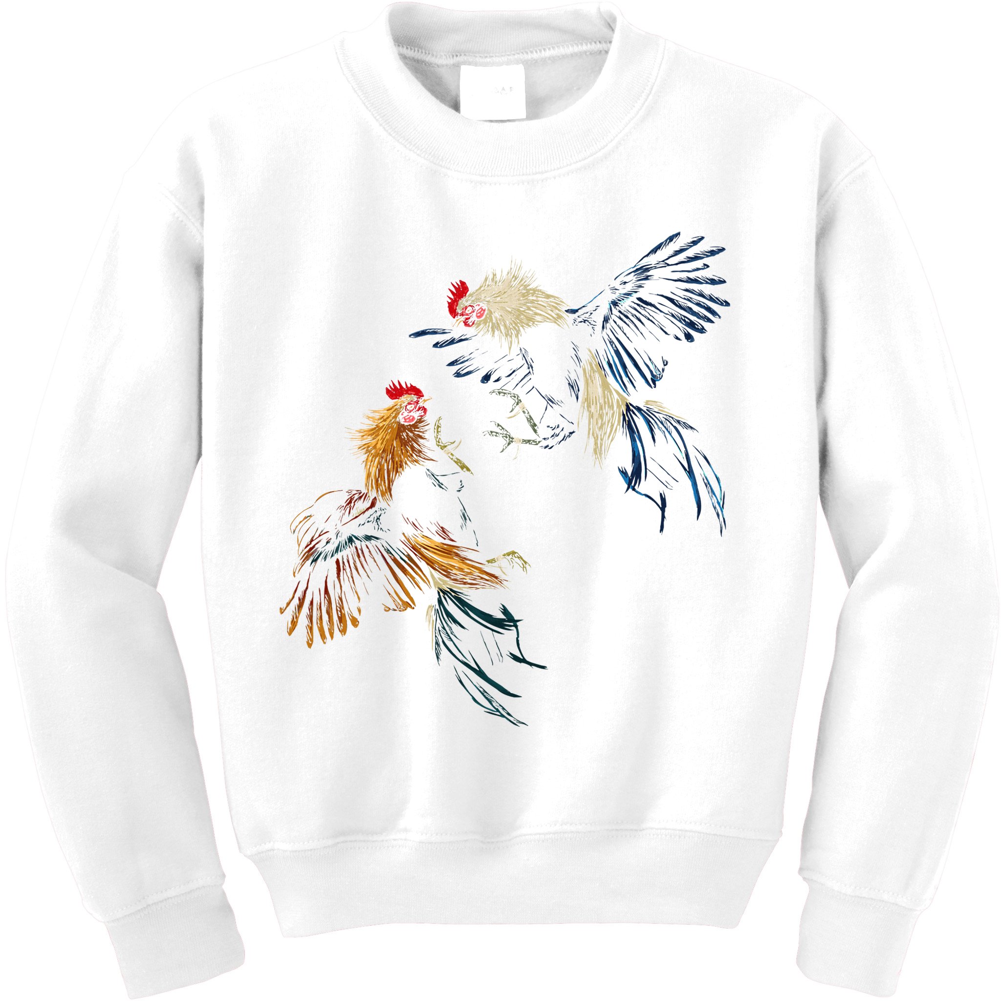 Peleas De Gallos Cockfighter Game Fowl Cockfighting Rooster Kids Sweatshirt