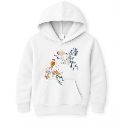 Peleas De Gallos Cockfighter Game Fowl Cockfighting Rooster Kids Hoodie